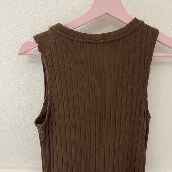 Z SUPPLY Women's Raewyn Dress Dark Chocolate Brown Size S - Picture 9 of 9